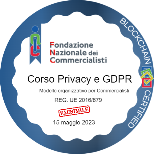 Corso Privacy e GDPR